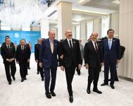 Президент Ильхам Алиев встретил в Габале глав государств и правительств, участвующих в 12-м Саммите Совета глав государств Организации тюркских государств (ФОТО)