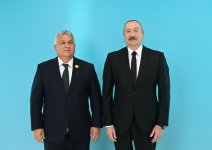 Президент Ильхам Алиев встретил в Габале глав государств и правительств, участвующих в 12-м Саммите Совета глав государств Организации тюркских государств (ФОТО)