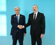 Президент Ильхам Алиев встретил в Габале глав государств и правительств, участвующих в 12-м Саммите Совета глав государств Организации тюркских государств (ФОТО)
