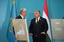 Президент Ильхам Алиев в режиме онлайн принял участие в церемонии закладки фундамента мечети, которую Туркменистан построит в Физули (ФОТО)