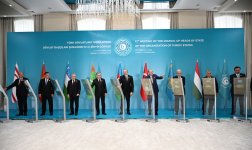 Президент Ильхам Алиев в режиме онлайн принял участие в церемонии закладки фундамента мечети, которую Туркменистан построит в Физули (ФОТО)