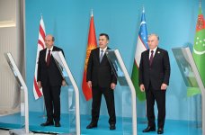 Президент Ильхам Алиев в режиме онлайн принял участие в церемонии закладки фундамента мечети, которую Туркменистан построит в Физули (ФОТО)