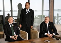 В Габале от имени Президента Ильхама Алиева дан официальный обед в честь глав государств и правительств, участвовавших в саммите ОТГ (ФОТО)