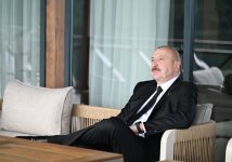 В Габале от имени Президента Ильхама Алиева дан официальный обед в честь глав государств и правительств, участвовавших в саммите ОТГ (ФОТО)