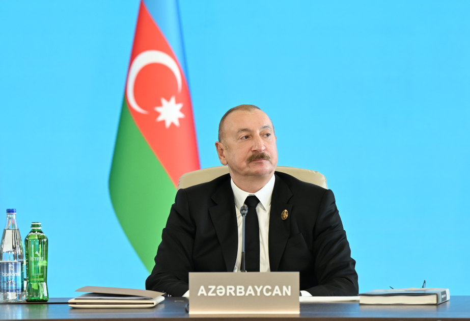 Президент Ильхам Алиев: Парафирование мирного соглашения между Азербайджаном и Арменией превратит Южный Кавказ в пространство мира