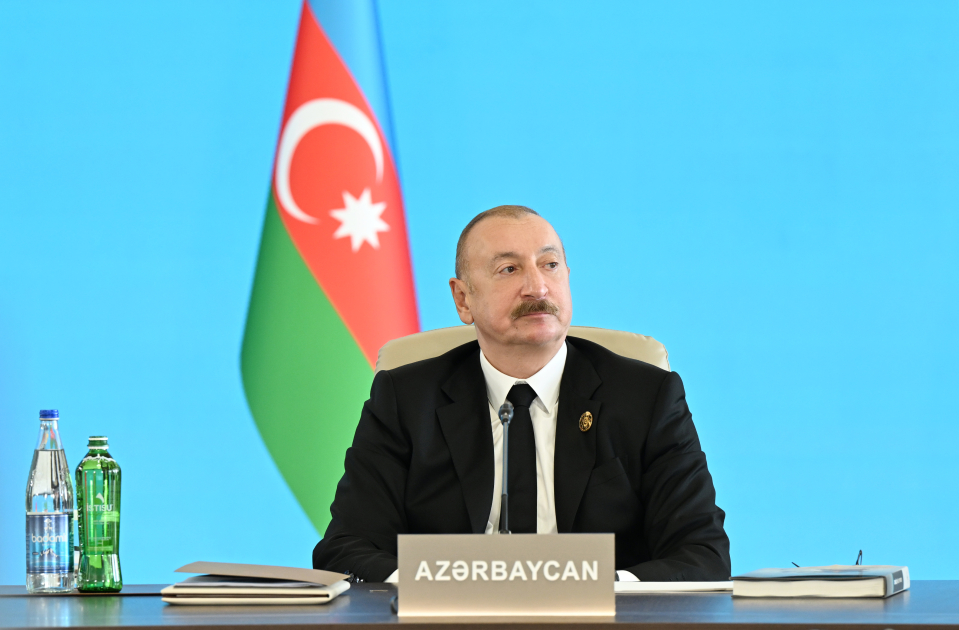 Президент Ильхам Алиев выступил на 12-м Саммите Совета глав государств Организации тюркских государств (ФОТО/ВИДЕО)