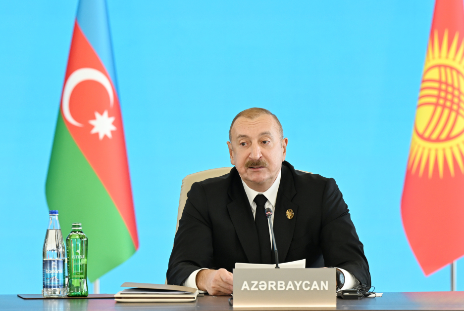 Президент Ильхам Алиев выступил на 12-м Саммите Совета глав государств Организации тюркских государств (ФОТО/ВИДЕО)