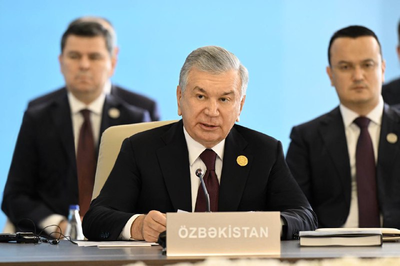 Президент Узбекистана предложил провести в Самарканде первую встречу глав МИД и спецслужб ОТГ