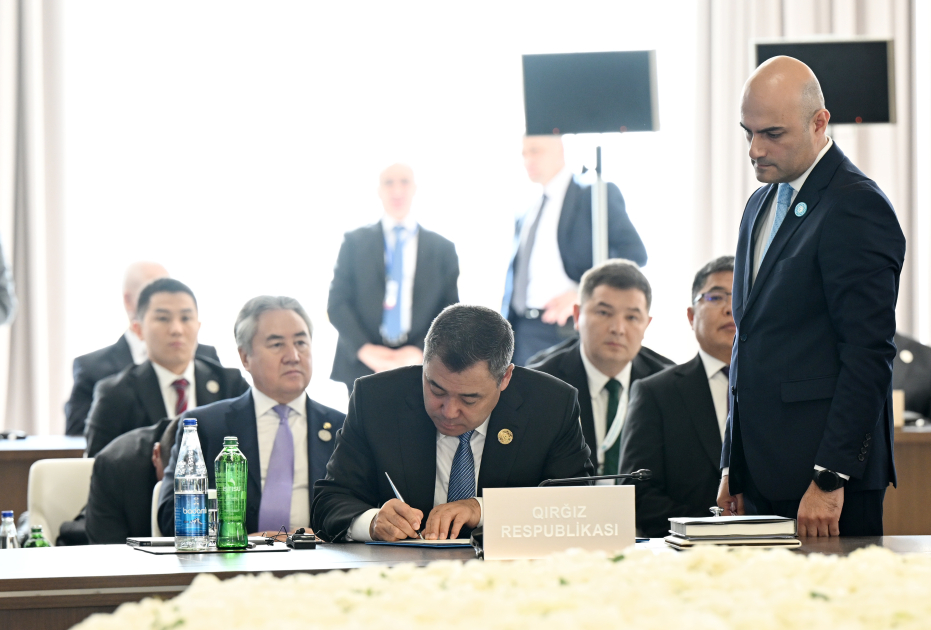 Президент Ильхам Алиев выступил на 12-м Саммите Совета глав государств Организации тюркских государств (ФОТО/ВИДЕО)