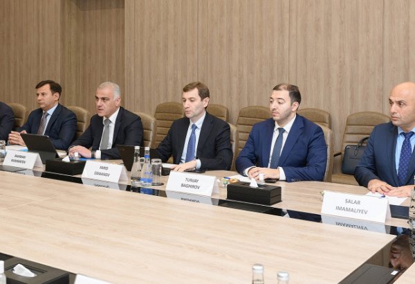 С делегацией Caspian Policy Center обсуждено транспортное и экономическое сотрудничество в Каспийском регионе (ФОТО)