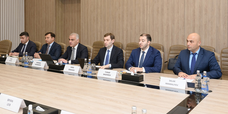 С делегацией Caspian Policy Center обсуждено транспортное и экономическое сотрудничество в Каспийском регионе (ФОТО)