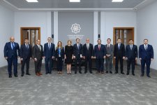 С делегацией Caspian Policy Center обсуждено транспортное и экономическое сотрудничество в Каспийском регионе (ФОТО)