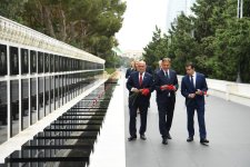 Председатель парламента Хорватии посетил могилу великого лидера и Аллею шехидов (ФОТО)