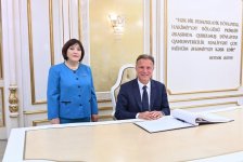 Спикер Милли Меджлиса Сахиба Гафарова встретилась с председателем парламента Хорватии (ФОТО)
