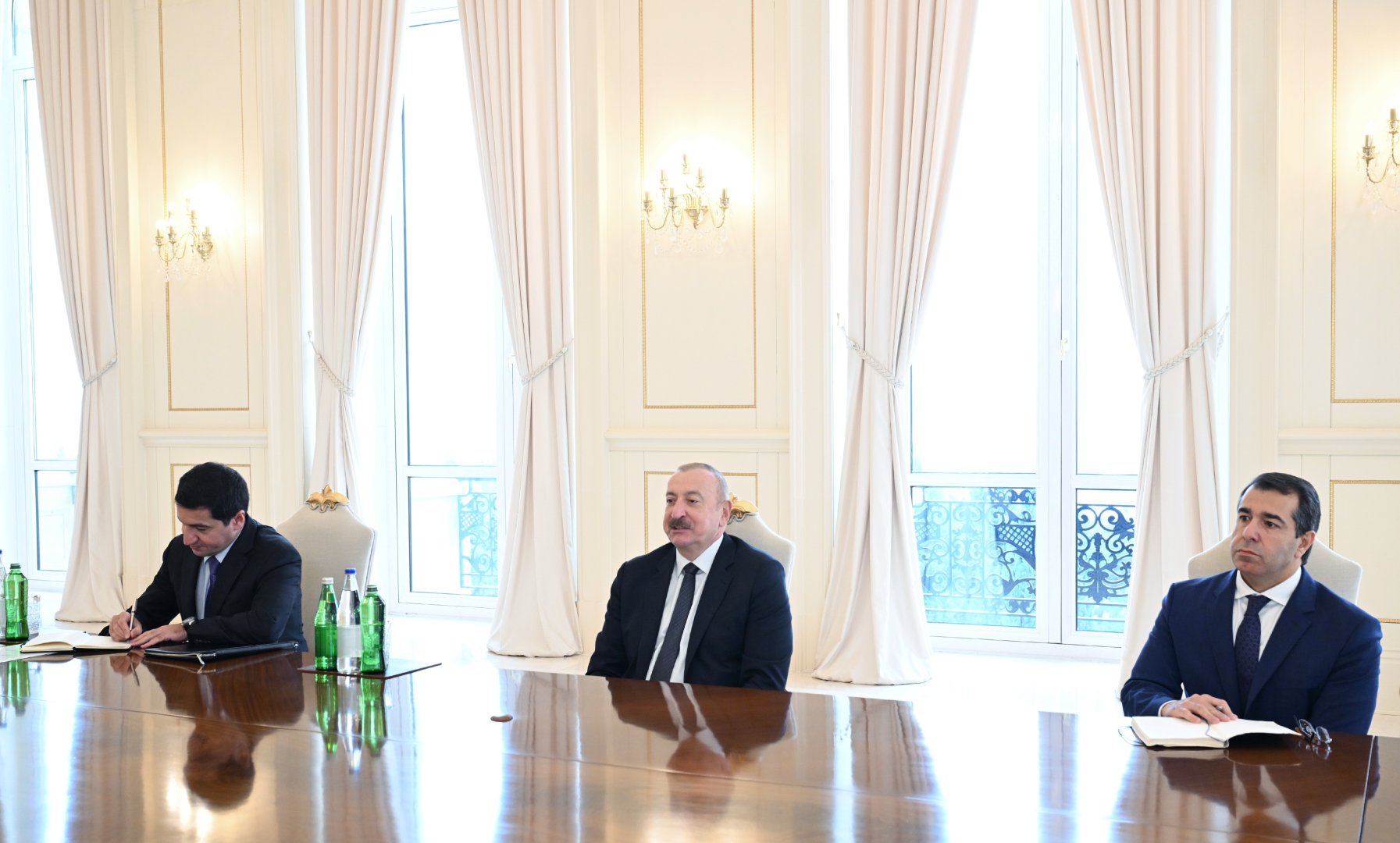 Президент Ильхам Алиев принял делегацию парламента Хорватии (ФОТО/ВИДЕО)