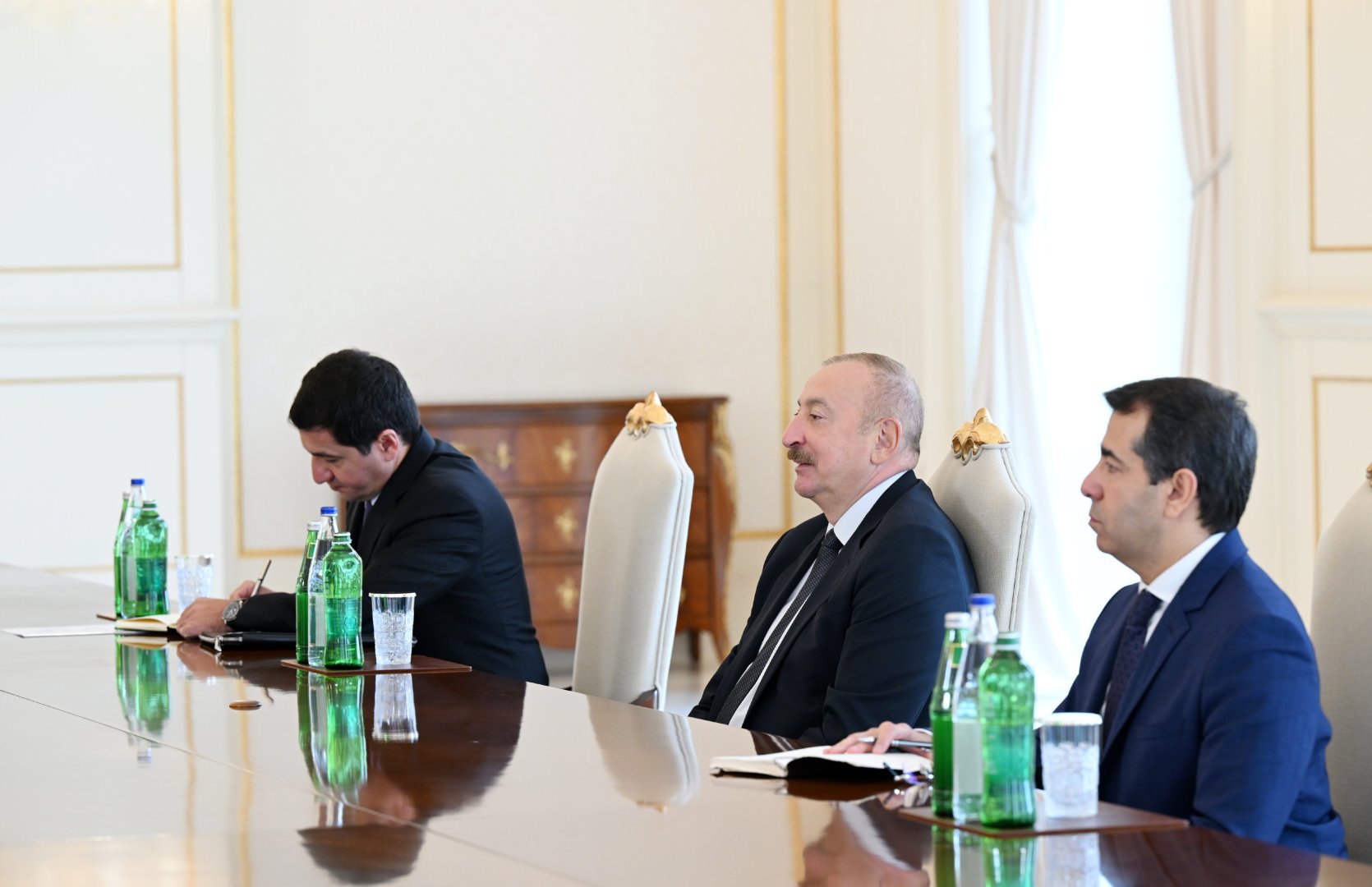 Президент Ильхам Алиев принял делегацию парламента Хорватии (ФОТО/ВИДЕО)