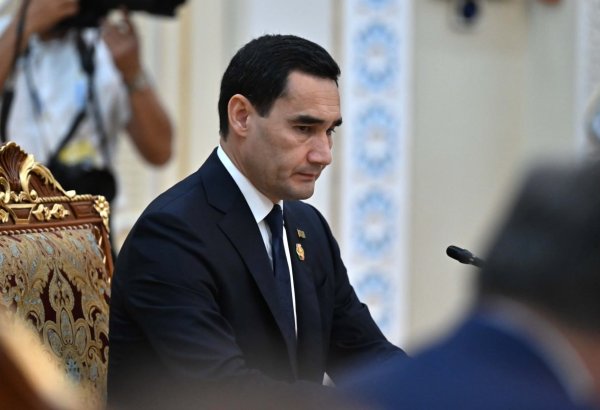 Бердымухамедов подчеркнул значимость порта Туркменбаши для логистики Центральной Азии