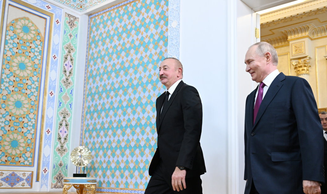 В Душанбе состоялась встреча Президента Ильхама Алиева с Президентом России Владимиром Путиным в формате один на один (ФОТО/ВИДЕО)