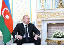 В Душанбе состоялась встреча Президента Ильхама Алиева с Президентом России Владимиром Путиным в формате один на один (ФОТО/ВИДЕО)