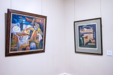 Ностальгия и чувства старого бакинца Арифа Алескерова - на открытии потрясающей экспозиции (ФОТО)