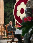Президент Ильхам Алиев принял участие в неформальном ужине глав государств СНГ в Душанбе (ФОТО/ВИДЕО)