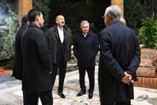 Президент Ильхам Алиев принял участие в неформальном ужине глав государств СНГ в Душанбе (ФОТО/ВИДЕО)