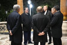 Президент Ильхам Алиев принял участие в неформальном ужине глав государств СНГ в Душанбе (ФОТО/ВИДЕО)