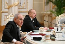 Президент Ильхам Алиев выступил на заседании Совета глав государств СНГ в узком составе (ФОТО/ВИДЕО)
