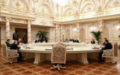 Президент Ильхам Алиев выступил на заседании Совета глав государств СНГ в узком составе (ФОТО/ВИДЕО)