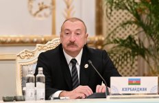 Президент Ильхам Алиев выступил на заседании Совета глав государств СНГ в узком составе (ФОТО/ВИДЕО)