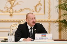 Президент Ильхам Алиев выступил на заседании Совета глав государств СНГ в узком составе (ФОТО/ВИДЕО)