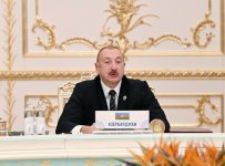 Президент Ильхам Алиев выступил на заседании Совета глав государств СНГ в узком составе (ФОТО/ВИДЕО)