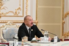 Президент Ильхам Алиев выступил на заседании Совета глав государств СНГ в узком составе (ФОТО/ВИДЕО)