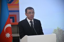 Посольство Туркменистана провело брифинг о строительстве мечети в Физули (ФОТО)