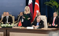 Президент Азербайджана Ильхам Алиев принял участие в Саммите мира по Ближнему Востоку (ФОТО/ВИДЕО)