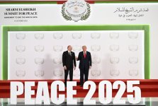 Президент Азербайджана Ильхам Алиев принял участие в Саммите мира по Ближнему Востоку (ФОТО/ВИДЕО)