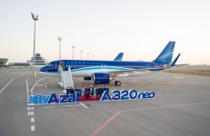 AZAL продолжает обновление флота: второй новый Airbus A320neo прибыл в Баку в этом году (ФОТО)
