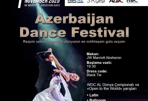Представлена программа Azerbaijan Dance Festival 2025 - масштабное культурное событие, объединяющее спорт и искусство