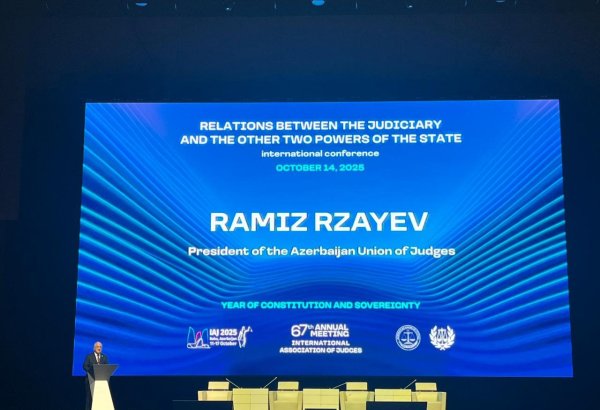 Рамиз Рзаев о принципе разделения властей и роли судов в Азербайджане