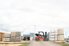 Делегации Азербайджана, России и Ирана осмотрели объекты коридора "Север-Юг" в Астаре (ФОТО)