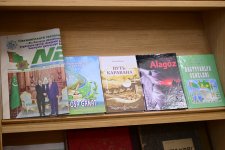 В Национальной библиотеке Азербайджана открыт "Уголок литературы Туркменистана" (ФОТО)