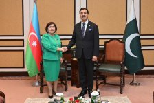 Спикер парламента Азербайджана встретилась с председателем Сената Пакистана (ФОТО)