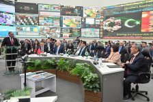 Спикеры парламентов Азербайджана, Пакистана и Турции побывали в Национальном агентстве управления стихийными бедствиями Пакистана (ФОТО)