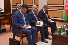 Спикер парламента Азербайджана встретилась с председателем Сената Пакистана (ФОТО)