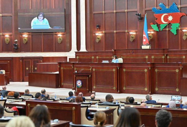 Спикер Милли Меджлиса встретилась с участниками ежегодной встречи Международной ассоциации судей