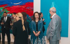 Лейла Алиева и Арзу Алиева присутствовали на открытии международной художественной выставки MAMA «Мать-природа» в Берлине (ФОТО)