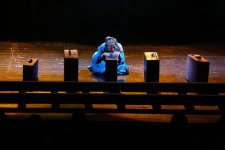 В Тбилиси с большим успехом прошел показ азербайджанского спектакля "Шюкрия" (ФОТО)