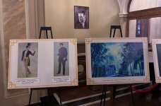 В Тбилиси с большим успехом прошел показ азербайджанского спектакля "Шюкрия" (ФОТО)