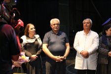 В Тбилиси с большим успехом прошел показ азербайджанского спектакля "Шюкрия" (ФОТО)