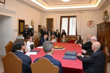 Первый вице-президент Мехрибан Алиева встретилась в Ватикане с архипресвитером Базилики Святого Павла (ФОТО/ВИДЕО)